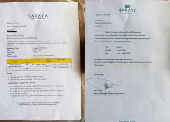 Pembatalan Sepihak Hotel Naraya Acara Peringatan 28 Tahun Reformasi Dinilai Bentuk Pembungkaman Demokrasi
