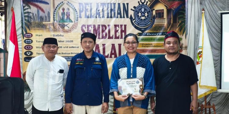 Pelatihan Juru Sembelih Halal Digelar di Rorotan, Bamus Betawi 1982 Gandeng Warga