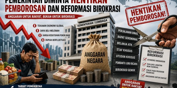 IYE Soroti Ekonomi Nasional Belum Stabil, Pemerintah Diminta Hentikan Pemborosan dan Percepat Reformasi Birokrasi