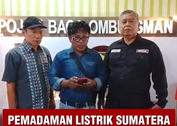 Pemadaman Listrik Sumatera , PLN dilaporkan Ke Ombusdman