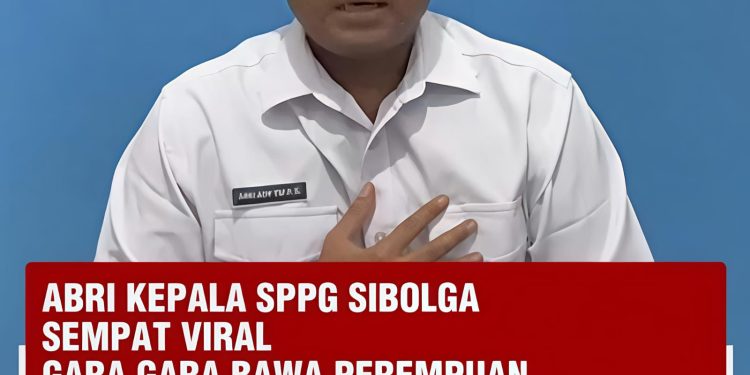 Abri Kepala SPPG Sibolga Akui Vidio Viral Bawa Perempuan Ke Dapur MBG dan Bermain Judol Minta Maaf