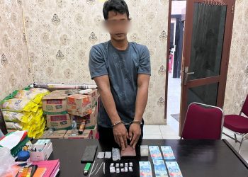 Polsek Torgamba Amankan Pengedar Narkotika dan Uang 250 Ribu