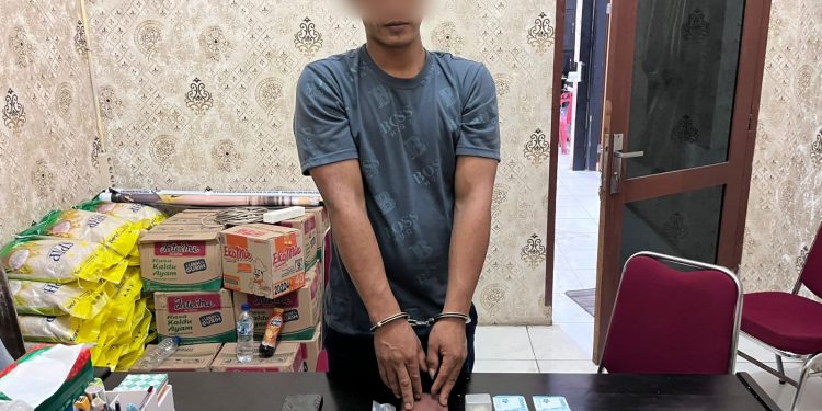 Polsek Torgamba Amankan Pengedar Narkotika dan Uang 250 Ribu