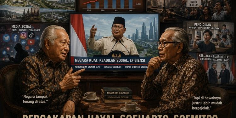 Percakapan Hayal Soeharto dan Soemitro tentang Kepemimpinan Prabowo