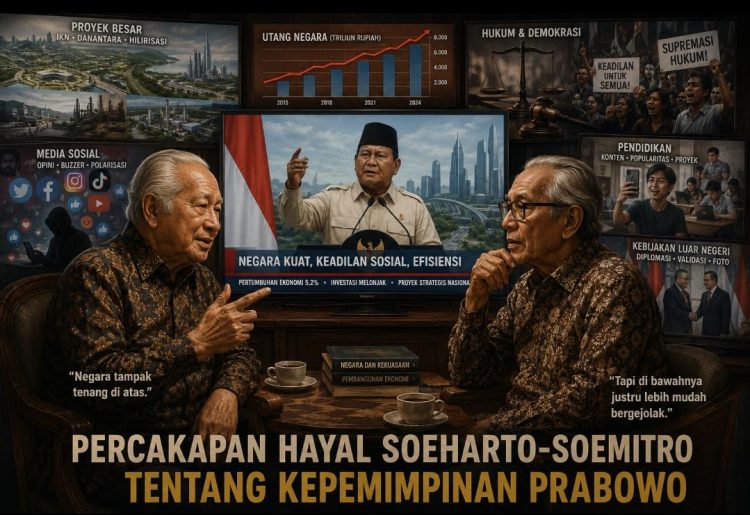 Percakapan Hayal Soeharto dan Soemitro tentang Kepemimpinan Prabowo