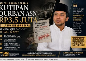 ASN Wajib Setor 3,5 Juta Rupiah, JAM PMII Kritik Pungli Berkedok Ibadah di Labura