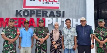 Irdam I/BB Tinjau Pembangunan Jembatan Garuda dan Koperasi Merah Putih di Labuhanbatu