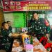 Danramil Kotapinang Sambut Irdam Bukit Barisan Makan Malam di RM Anugrah Saroha Sosopan