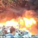 Gudang Barang Bekas di Padangsidimpuan Terbakar, Kerugian Ditaksir Rp500 Juta
