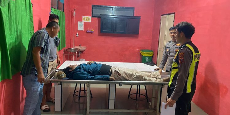 Pengendara Motor Tewas dalam Kecelakaan Tunggal di Jalan SM Raja Padangsidimpuan