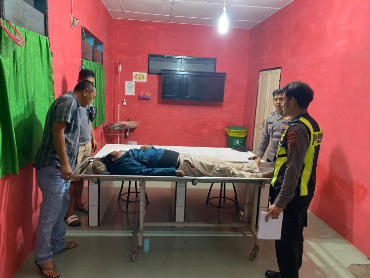Pengendara Motor Tewas dalam Kecelakaan Tunggal di Jalan SM Raja Padangsidimpuan