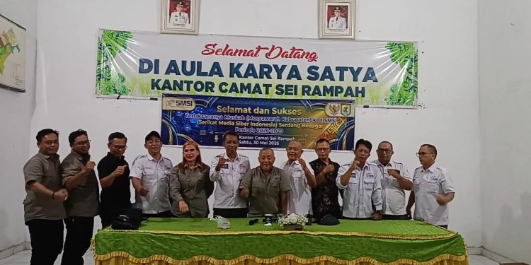 Muskab 1 SMSI Sergai Dibuka Bupati, Zuhari Kembali Terpilih Jadi Ketua