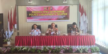 Satreskrim Polres Labusel Sosialisasikan KUHAP 2025 Bersama PPNS dan Jaksa