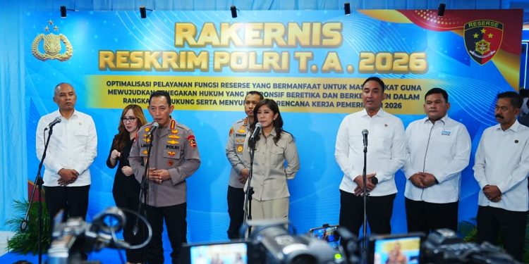 Di Rakernis Reskrim, Kapolri Instruksikan Ciptakan Rasa Aman dan Keadilan untuk Masyarakat