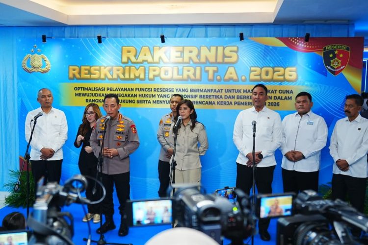 Di Rakernis Reskrim, Kapolri Instruksikan Ciptakan Rasa Aman dan Keadilan untuk Masyarakat