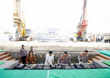 Usung Konsep Smart City, Kapolri Pimpin Letakkan Batu Pertama Pembangunan Polda DIY