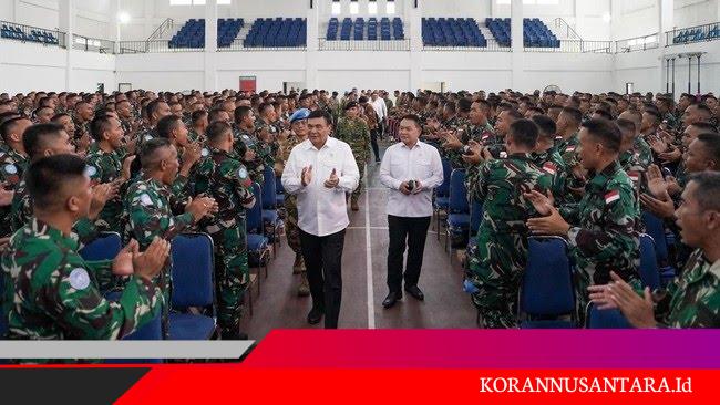 742 Pasukan Perdamaian Siap Berangkat ke Lebanon, Ini Pesan KSP Dudung