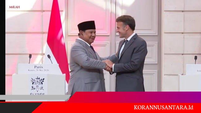 Presiden Prabowo Instruksikan Seluruh Sekolah Ajarkan Bahasa Prancis