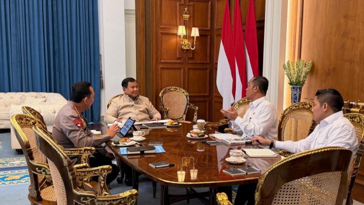 Prabowo Panggil Kapolri ke Istana, Bahas Kamtibmas dan Persiapan Hari Bhayangkara 2026