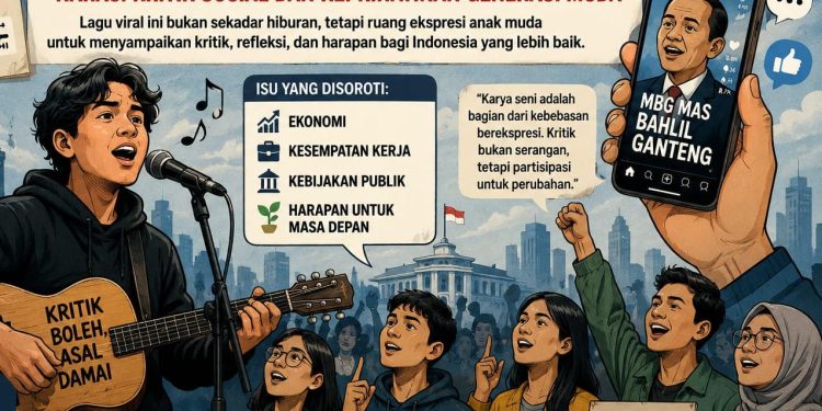 Indonesia Youth Epicentrum: Lagu “MBG Mas Bahlil Ganteng” sebagai Narasi Kritik Sosial dan Keprihatinan Generasi Muda