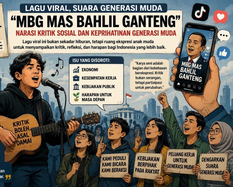 Indonesia Youth Epicentrum: Lagu “MBG Mas Bahlil Ganteng” sebagai Narasi Kritik Sosial dan Keprihatinan Generasi Muda