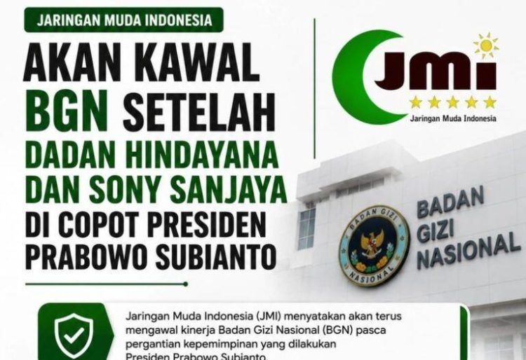 Pergantian Pimpinan BGN, JMI Berkomitmen Kawal dan Awasi Demi Suksesnya Program MBG