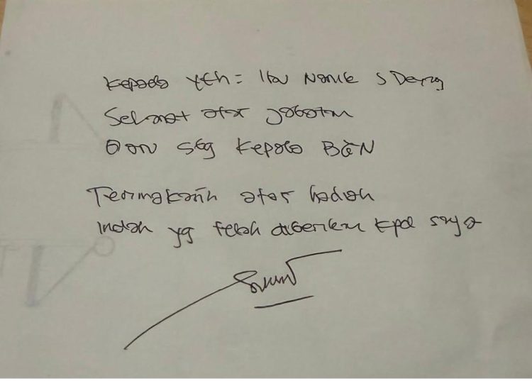 Surat Singkat Sony Sanjaya untuk Kepala BGN Baru Picu Beragam Tafsir di Media Sosial