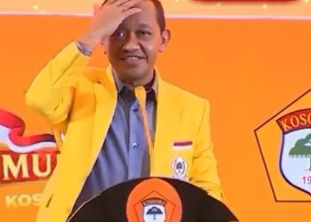 Guyonan Bahlil Sapa Wihaji ” Menteri Urusan Kondom Mengkondom” di Mubes Kasgoro