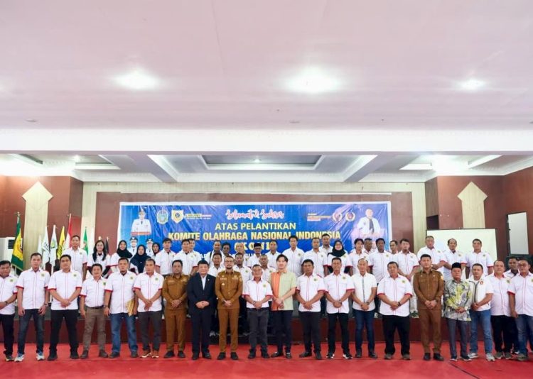 Bupati Lantik Pengurus KONI Labusel Masa Bakti 2026–2030 Tekankan Berdaya Saing Tingkat Nasional