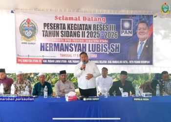Reses di Desa Singanyal Hermansyah Lubis Disambut Antusias Warga