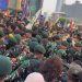 Aksi Menuju Indonesia Bangkrut, Ribuan Mahasiswa UI dan UNJ Turun ke Jalan
