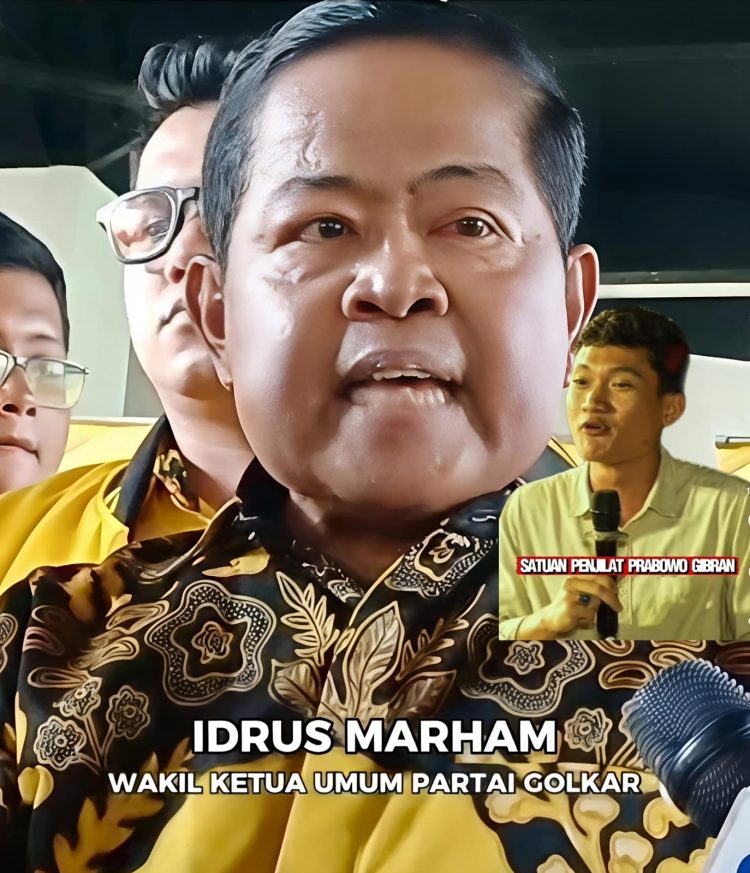 Waketum Golkar Idrus Marham Tanggapi Kritik Tiyo Harus Beretika dan Pertanyakan Prestasi Tiyo Untuk Negara