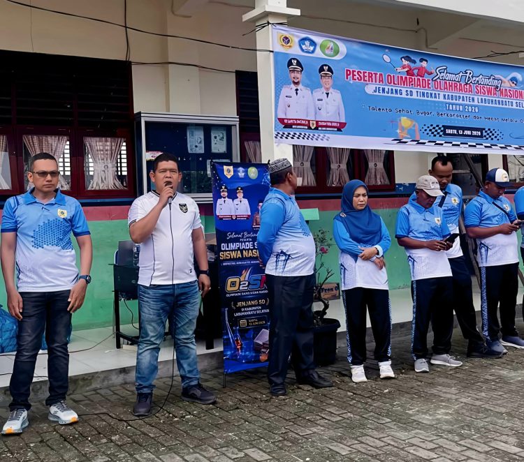 O2SN Tingkat Kabupaten Labuhanbatu Selatan Resmi Dibuka, Wadah Cetak Atlet Muda Berprestasi