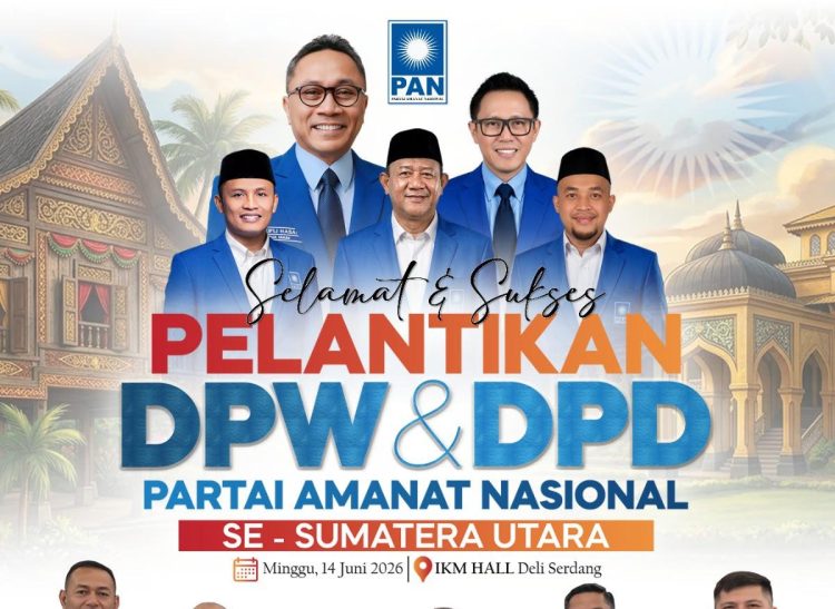 Pelantikan Pengurus DPW dan DPD PAN se-Sumatera Utara, Promosikan Umkm
