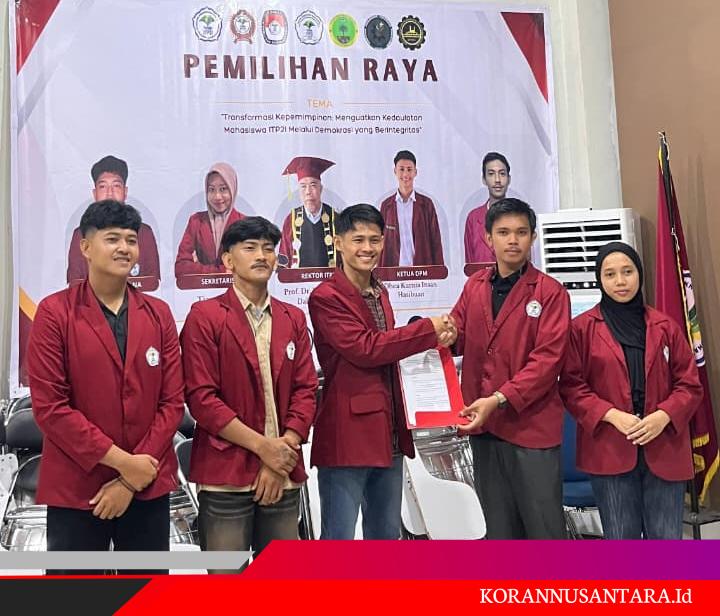 Fajar Nugraha dan Oktavia Rahmadani Terpilih Pimpin BEM ITP2I Periode 2026/2027