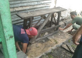 Lurah Kotapinang Ajak Warga Gotong Royong Bersihkan Lingkungan