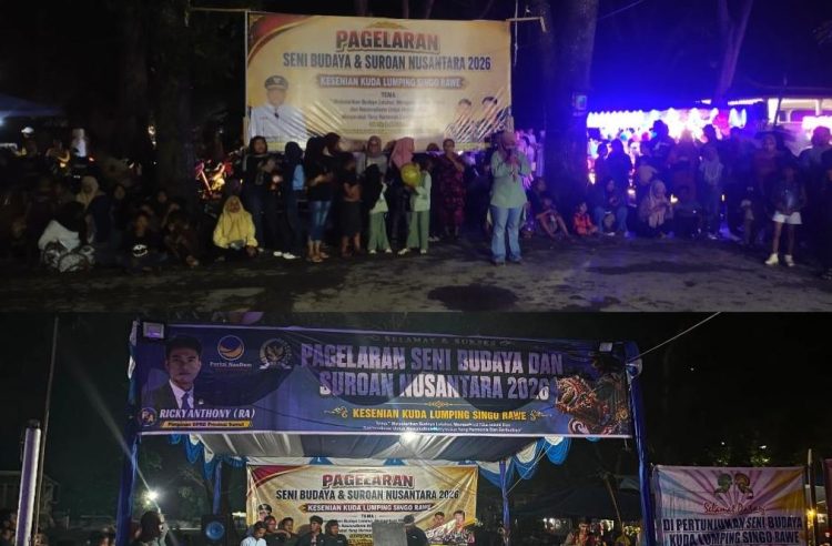 Pagelaran Seni Budaya dan Suroan Nusantara 2026 Meriah di Langkat, Singo Rawe Apresiasi Bupati dan Kapolres