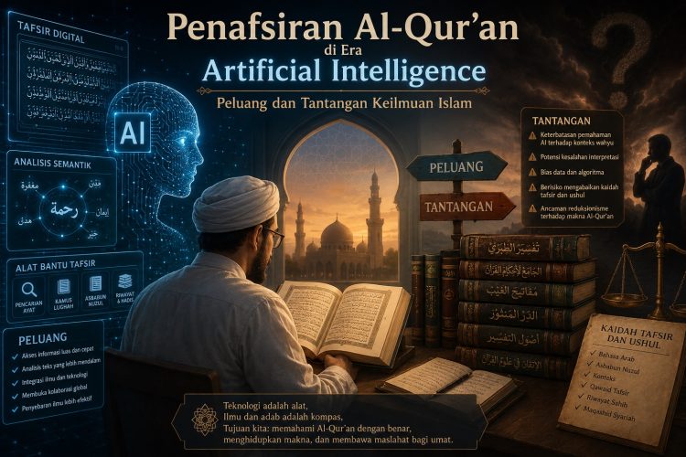 Penafsiran Al-Qur’an di Era Artificial Intelligence (AI ) : Peluang dan Tantangan Keilmuan Islam