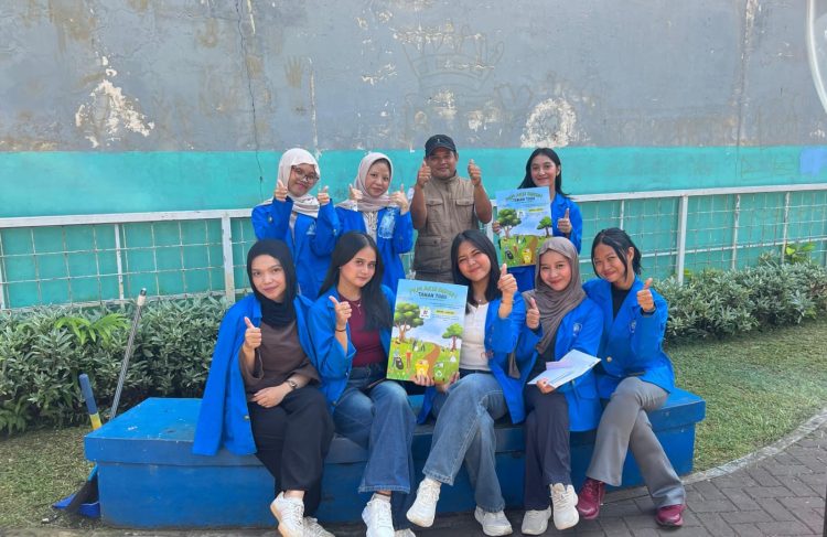 Mahasiswa UBSI Gelar Pengabdian Masyarakat, Hidupkan Semangat Gotong Royong di Kelapa Dua Depok