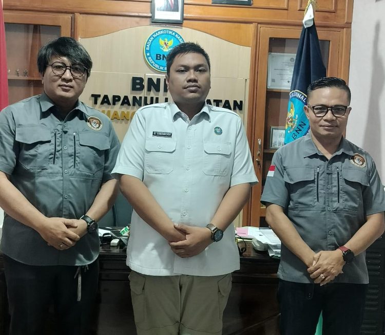 GNB Padangsidimpuan Bersinergi Dengan BNNK Tapsel Melakukan P4GN