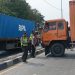 Kemacetan Akibat Truk Mogok, Arus Lalu Lintas di Jalan Diponegoro Tambun Selatan Sempat Tersendat
