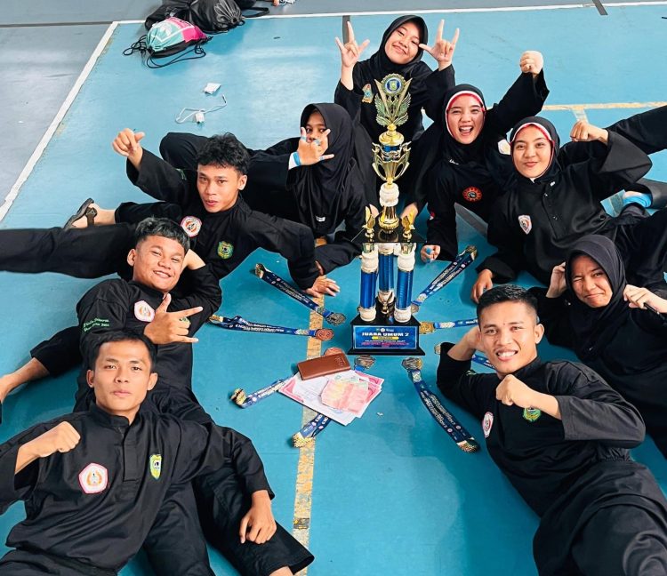 9 Atlet Pencak Silat Madina Borong Medali di Riau Open 2026