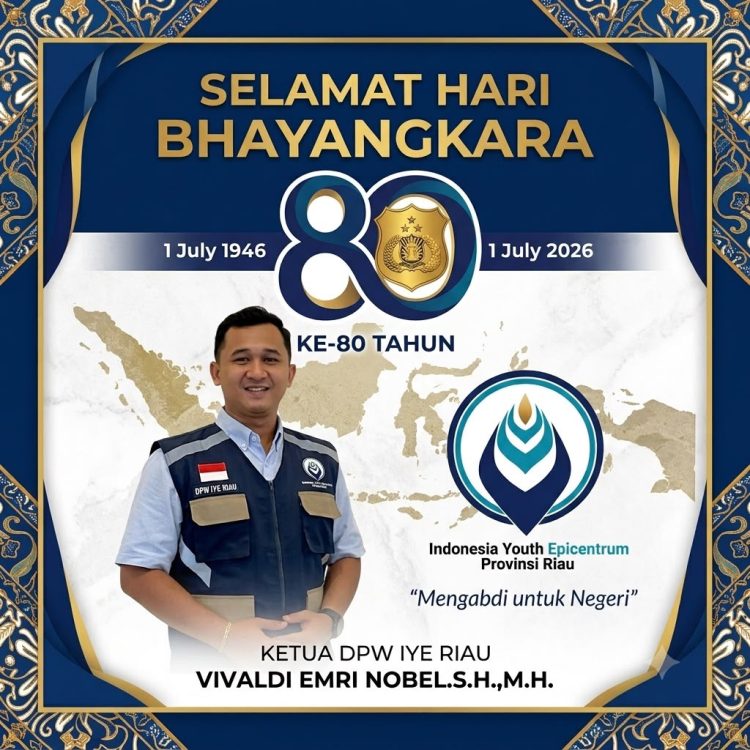 Momentum Hari Bhayangkara ke-80, Ketua DPW IYE Riau: Polri Harus Semakin Profesional, Humanis, dan Garda Terdepan Penegakan Hukum Presisi