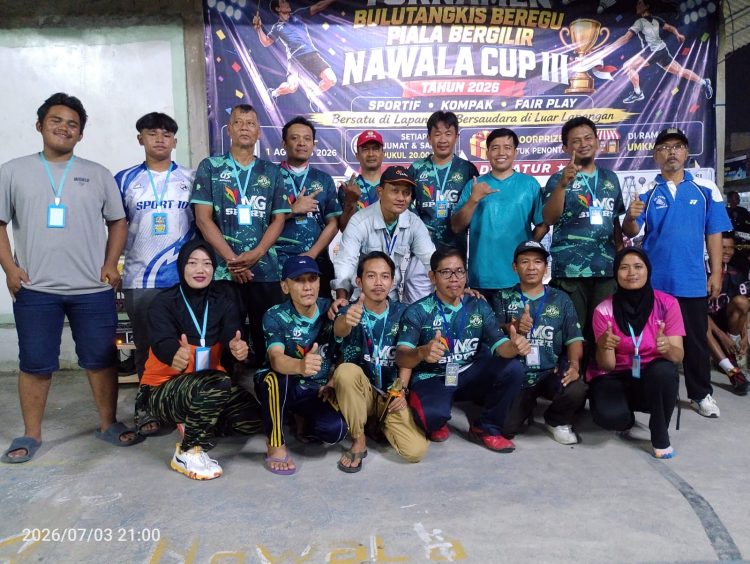 PB Nawala Cup 2026 Resmi Digelar, Turnamen Badminton Pererat Silaturahmi Warga Kabupaten Bekasi