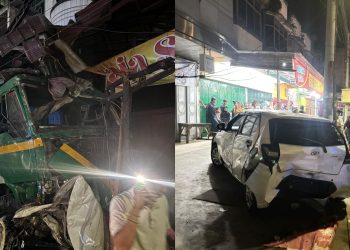 Truk Ekspedisi Terjang Warung Malam di Kotapinang, 2 Warga Meninggal dan Belasan Luka-luka