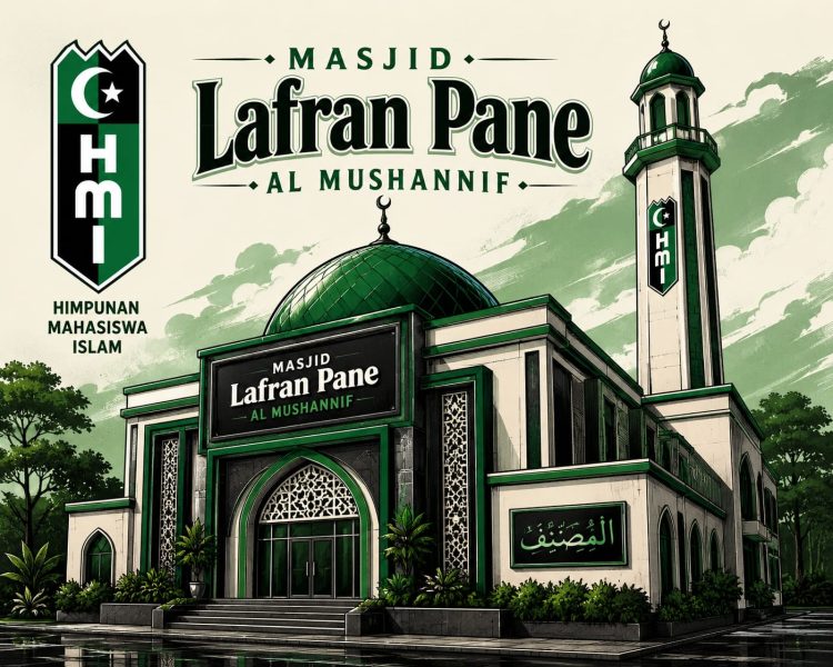 Ijeck Bangun Masjid Lafran Pane Pendiri HMI dan Pahlawan Nasional