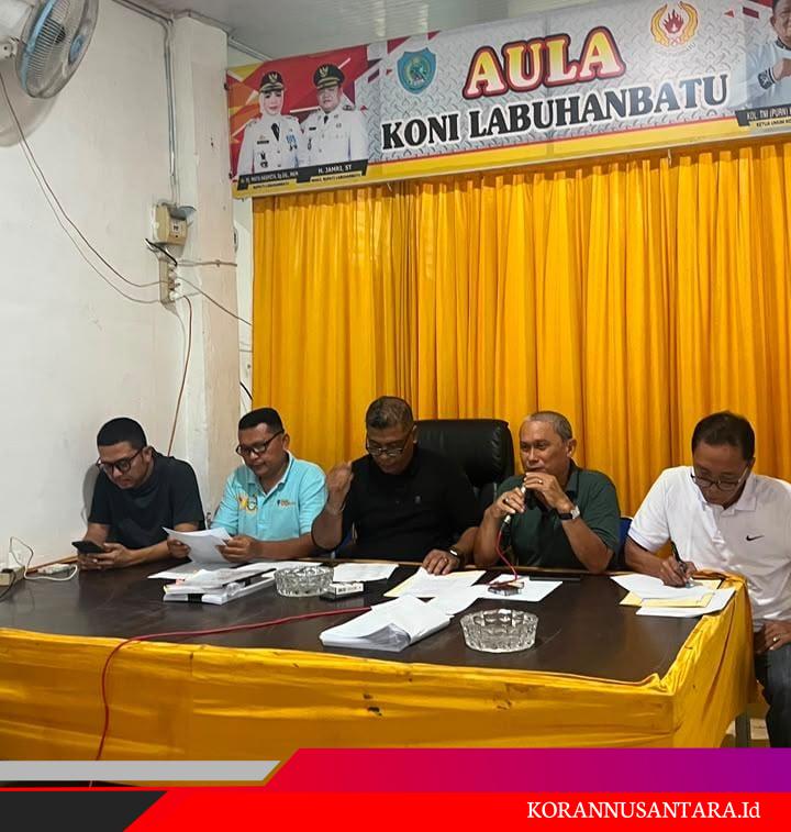 KONI Labuhanbatu Tancap Gas Menuju Porprovsu 2026, Bentuk Satgas Khusus Demi Wujudkan Target Bertabur Emas