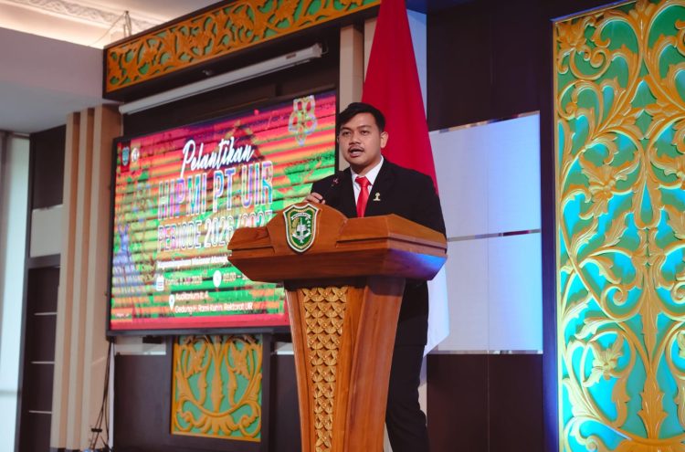 Farhan Abrar Resmi Dilantik sebagai Ketua Umum HIPMI PT UIR Periode 2026/2027
