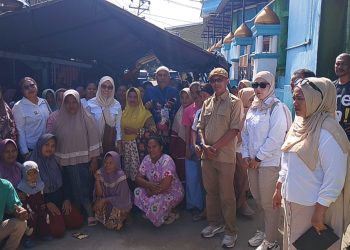 Bangkit dari Musibah, Korban Kebakaran Klademak II Dapat Dukungan Langsung dari DPD Gerindra Papua Barat Daya