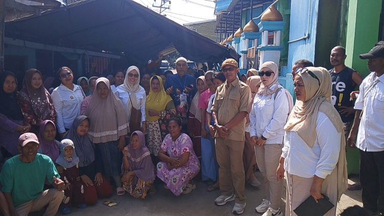 Bangkit dari Musibah, Korban Kebakaran Klademak II Dapat Dukungan Langsung dari DPD Gerindra Papua Barat Daya